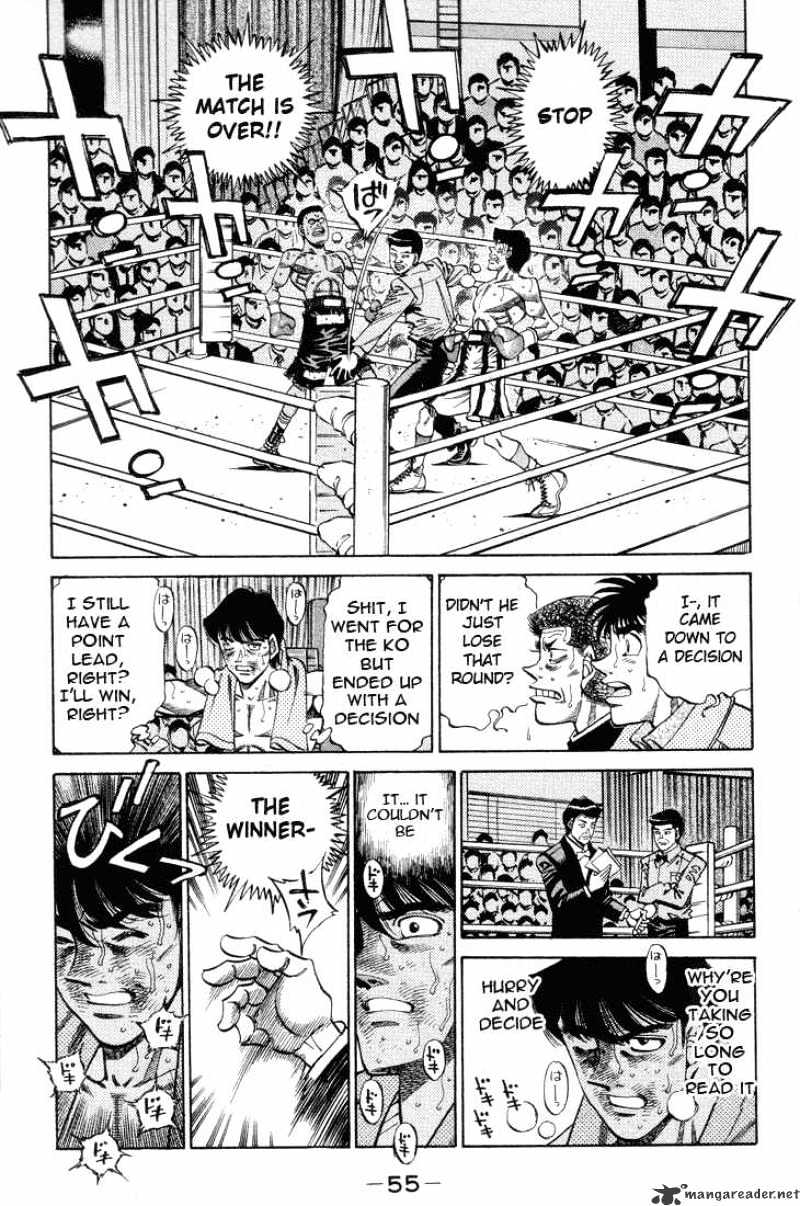 Hajime no Ippo: Fighting Spirit, Chapter 364 image 13